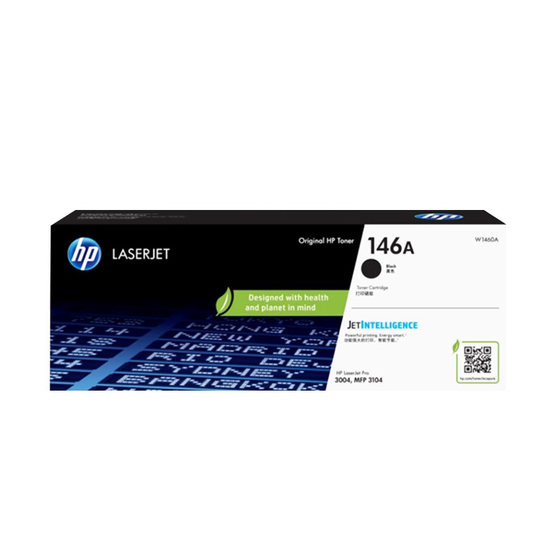 HP/惠普 146A打印硒鼓 W1460A 黑色/鼓粉一体/1700页 适用机型：HP LaserJet Pro MFP 3104fdn/3104fdw/HP LaserJet Pro 3004dn/3004dw Printer 单位:个