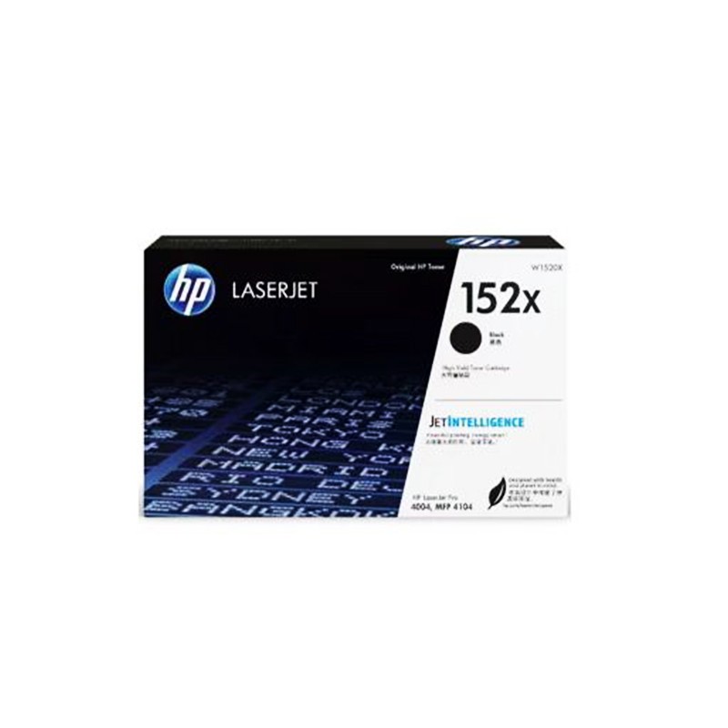 HP/惠普 152X打印硒鼓 W1520X 黑色/鼓粉一体/9700页 适用机型：HP LaserJet Pro 4004d/4004dn/4004dw/HP LaserJet Pro MFP 4104dw/4104fdn/4104fdw 单位:个