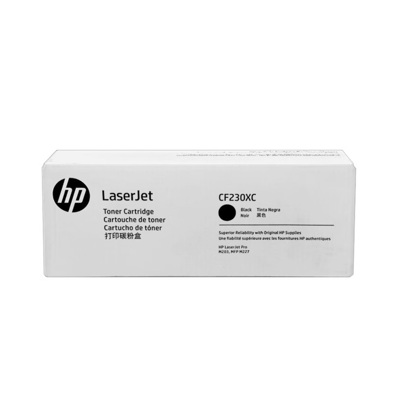 HP/惠普 打印碳粉盒 CF230XC 黑色/鼓粉分离/3500页 适用机型：HP LaserJet Pro M203dM203dn/M203dw Prntr/HP LaserJet Pro MFP M227d/M227sdn/M227fdn/M227fdw Printer 单位:个