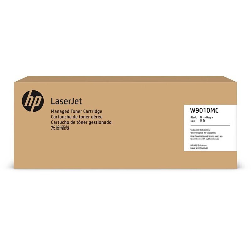HP/惠普 托管硒鼓 W9010MC 黑色/鼓粉分离/37500页 适用机型：HP Color LaserJet Managed E85055dn Prntr 单位:个