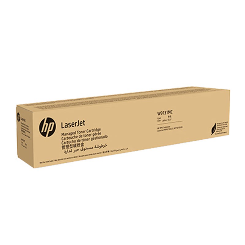 HP/惠普 管理型碳粉盒 W9131MC 大容量青色/鼓粉分离/20000页 适用机型：HP Color LaserJet Managed MFP E78523dn/E78528dn 单位:个