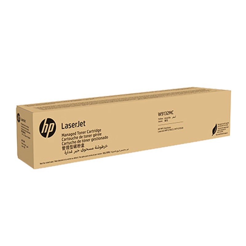 HP/惠普 管理型碳粉盒 W9132MC 大容量黄色/鼓粉分离/20000页 适用机型：HP Color LaserJet Managed MFP E78523dn/E78528dn 单位:个