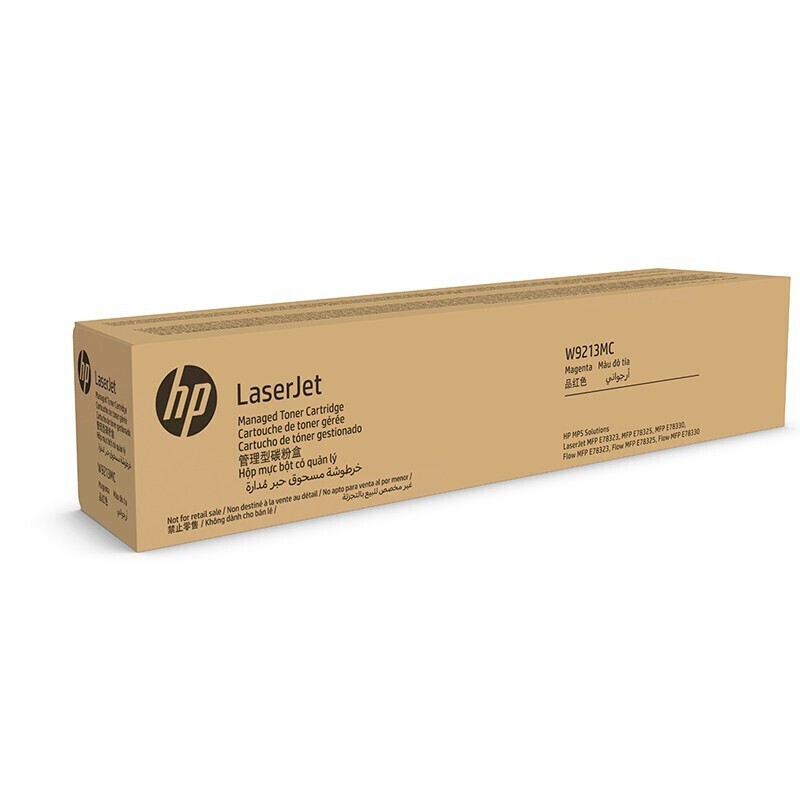 HP/惠普 管理型碳粉盒 W9213MC 品红色/鼓粉分离/28000页 适用机型：HP Color LaserJet Managed MFP E78325dn/E78330dn/HP Color LaserJet Managed Flow MFP E78323z/E78325z/E78330z/HP LaserJet Clr Managed MFP E78323dn Prntr 单位:个