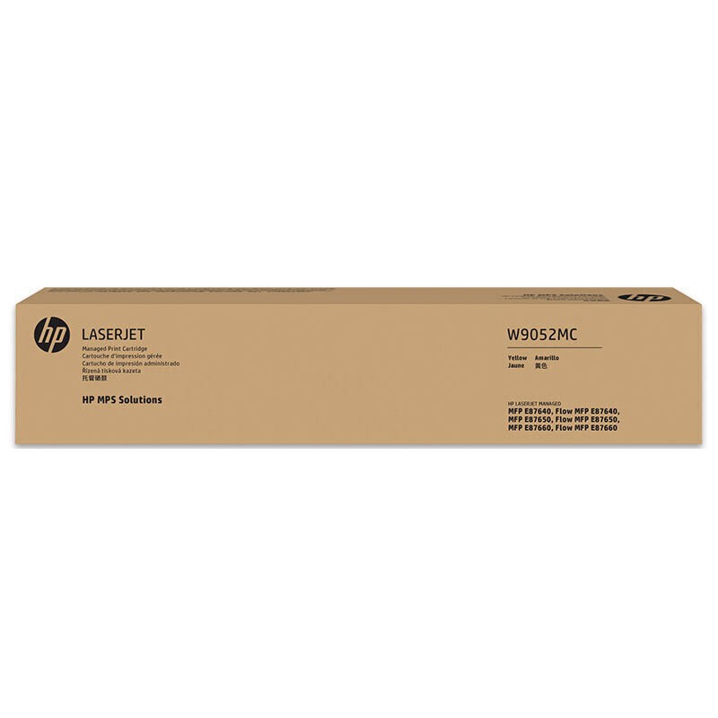 HP/惠普 托管硒鼓 W9052MC 黄色/鼓粉分离/52000页 适用机型：HP Color LaserJet Managed Flow MFP E87640z/E87650z/E87660z/HP LaserJet ClrMgd MFP E87640/E87650/E87660 duChina Prntr/HP Color LaserJet Managed MFP E87640dn/E87640du/E87650dn/E87650du/E87660dn/E87660du Plus/HP Color LaserJet Managed Flow MFP E87640z/E 单位:个