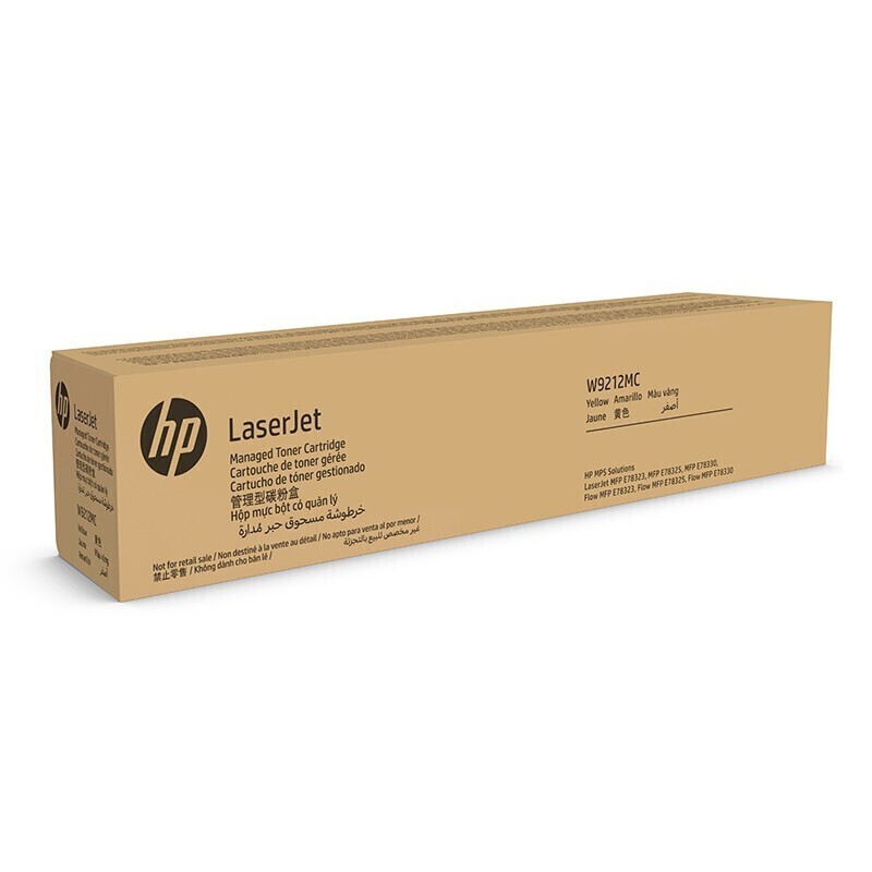 HP/惠普 管理型碳粉盒 W9212MC 黄色/鼓粉分离/28000页 适用机型：HP Color LaserJet Managed MFP E78325dn/E78330dn/HP Color LaserJet Managed Flow MFP E78323z/E78325z/E78330z/HP LaserJet Clr Managed MFP E78323dn Prntr 单位:个