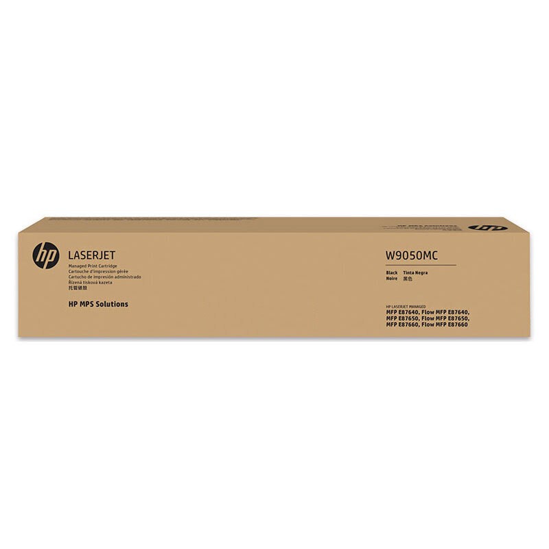HP/惠普 托管硒鼓 W9050MC 黑色/鼓粉分离/54500页 适用机型：HP Color LaserJet Managed Flow MFP E87640z/E87650z/E87660z/HP LaserJet ClrMgd MFP E87640/E87650/E87660 duChina Prntr/HP Color LaserJet Managed MFP E87640dn/E87640du/E87650dn/E87650du/E87660dn/E87660du Plus/HP Color LaserJet Managed Flow MFP E87640z/E 单位:个
