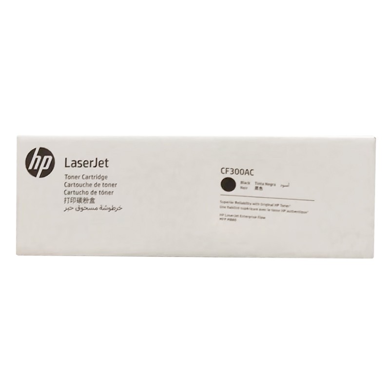 HP/惠普 打印碳粉盒 CF300AC 黑色/鼓粉分离/29500页 适用机型：HP Color LaserJet Flow MFP M880z/M880z+ Prntr/HP Color LaserJet M880z+ NFC/WL Printer/HP Color LaserJet Managed M880zm/M880zm+ Prntr 单位:个