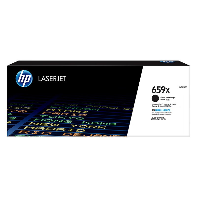 HP/惠普 659X打印碳粉盒 W2010X 黑色/鼓粉分离/34000页 适用机型：HP Color LaserJet Enterprise M856dn/HP Color LaserJet Enterprise MFP M776dn/HP Color LaserJet Enterprise Flow MFP M776z/M776zs 单位:个