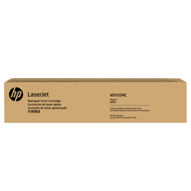 HP/惠普 托管硒鼓 W9103MC 品红色/鼓粉分离/20000页 适用机型：HP LaserJet ClrMgdMFPE77422dnChina Prntr/HP LaserJet ClrMgdMFPE77428dnChina Prntr/HP Color LaserJet Managed MFP E77422dn/E77428dn Plus 单位:个