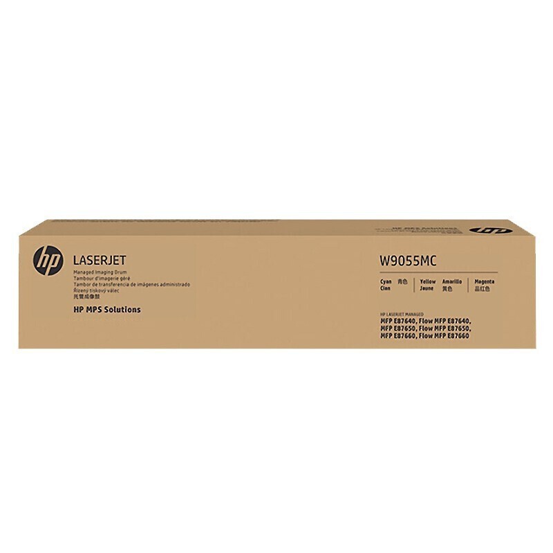 HP/惠普 托管成像鼓 W9055MC 青色+品红色+黄色/鼓粉分离/145000页 适用机型：HP Color LaserJet Managed Flow MFP E87640z/E87650z/E87660z/HP LaserJet ClrMgd MFP E87640/E87650/E87660 duChina Prntr/HP Color LaserJet Managed MFP E87640dn/E87640du/E87650dn/E87650du/E87660dn/E87660du Plus/HP Color LaserJet Managed Flow MFP E87640z/E 单位:个
