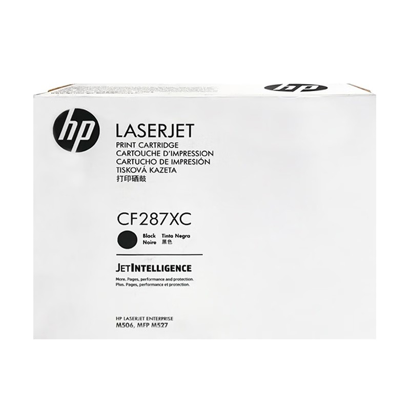 HP/惠普 打印硒鼓 CF287XC/CF287XH 鼓粉一体/18000页 适用机型：HP LaserJet Managed MFP M527dnm/HP LaserJet Managed Flow MFP M527cm/HP LaserJet Ent MFP M527dn/M527f Printer/HP LaserJet Ent Flow MFP M527z Printer/HP LaserJet Enterprise M506n/M506dn/M506x Printer/HP LaserJet Managed M506dnm/M506xm Printer 单位:个