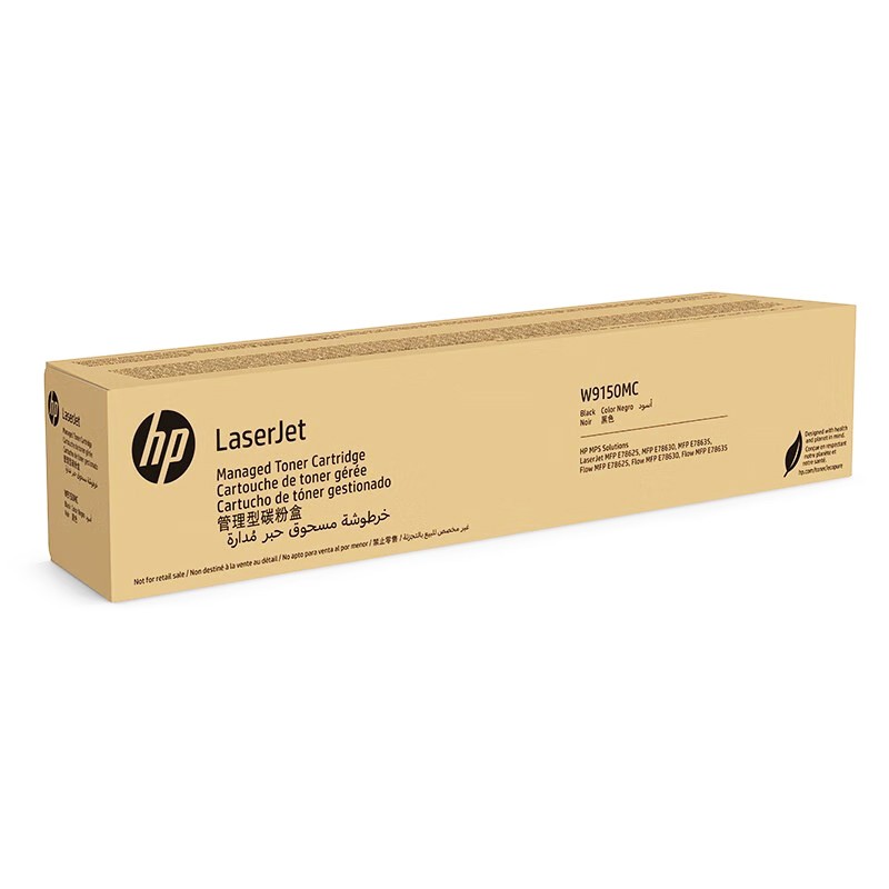 HP/惠普 管理型碳粉盒 W9150MC 黑色/鼓粉分离/29000页 适用机型：HP Color LaserJet Managed MFP E78625dn/E78630dn/E78635dn/HP Color LaserJet Managed Flow MFP E78625z/E78630z/E78635z 单位:个