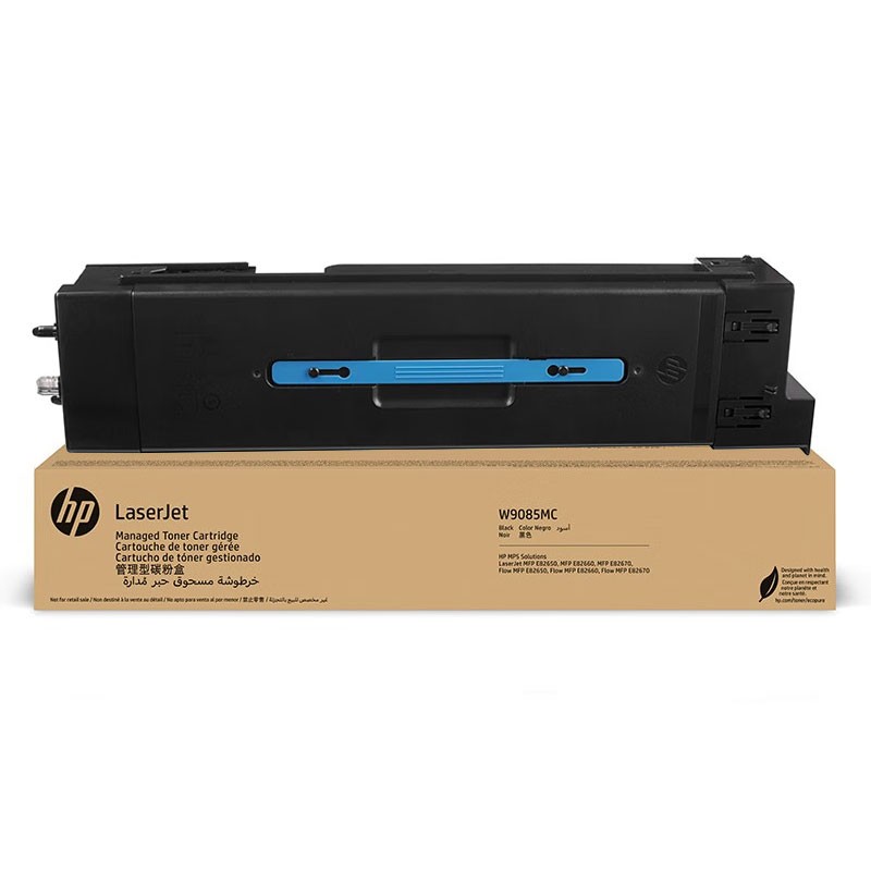 HP/惠普 管理型碳粉盒 W9085MC 黑色/鼓粉分离/60000页 适用机型：HP LaserJet Managed MFP E82650dn/E82660dn/E82670dn/HP LaserJet Managed Flow MFP E82650z/E82660z/E82670z 单位:个