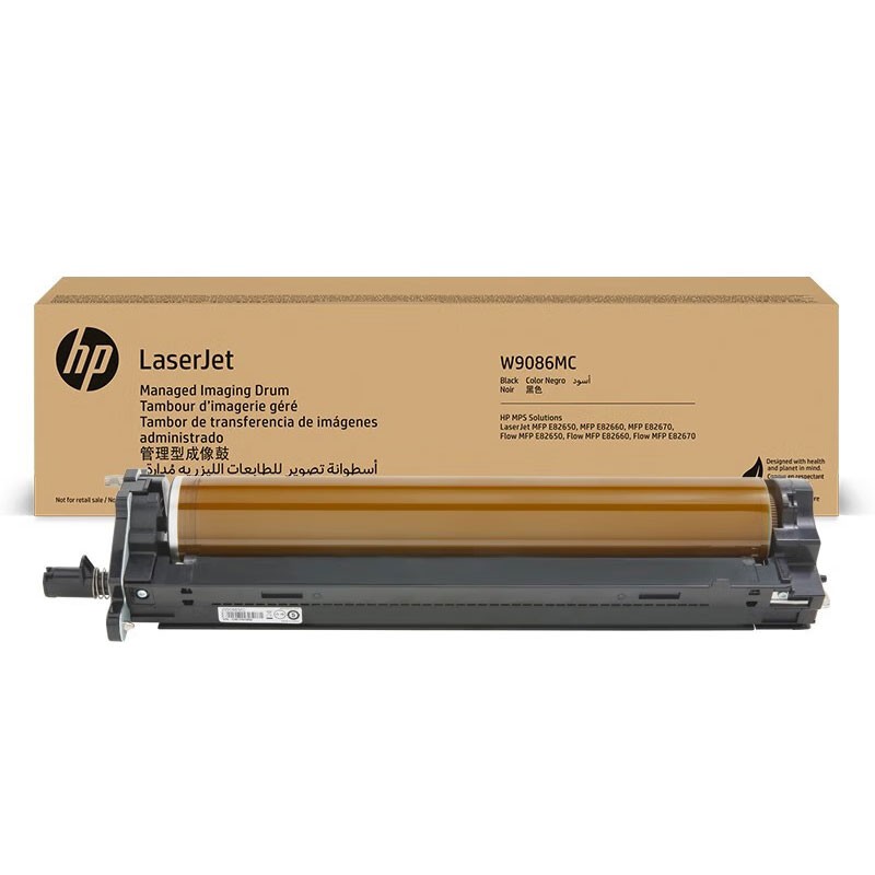 HP/惠普 管理型成像鼓 W9086MC 黑色/鼓粉分离/60万页 适用机型：HP LaserJet Managed MFP E82650dn/E82660dn/E82670dn/HP LaserJet Managed Flow MFP E82650z/E82660z/E82670z 单位:个