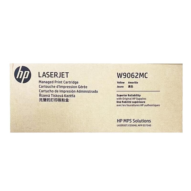 HP/惠普 管理型硒鼓 W9062MC 黄色/鼓粉一体/12200页 适用机型：HP Color LaserJet Managed E55040dw/HP Color LaserJet Managed MFP E57540dn/HP Color LaserJet Managed Flow MFP E57540c/HP Color LaserJet Managed E55040dn Prntr 单位:个