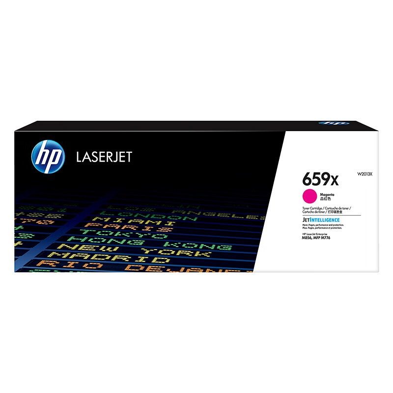 HP/惠普 659X打印碳粉盒 W2013X 品红色/鼓粉分离/29000页 适用机型：HP Color LaserJet Enterprise M856dn/HP Color LaserJet Enterprise MFP M776dn/HP Color LaserJet Enterprise Flow MFP M776z/M776zs 单位:个