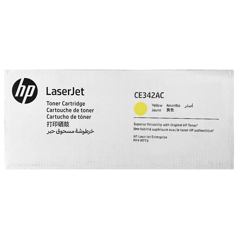 HP/惠普 打印硒鼓 CE342AC 黄色大客户包装 适用机型：HP Color LaserJet Managed MFP M775fm/M775zm/HP LaserJet 700 Color MFP M775dn Prntr/M775f Prntr/M775z Prntr 单位:个
