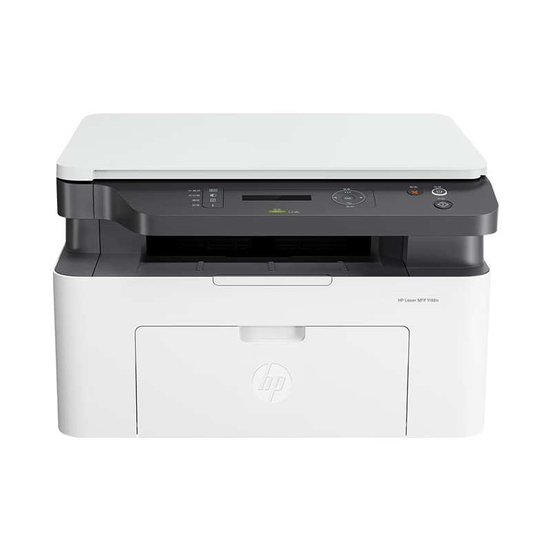 HP/惠普 激光一体机Laser MFP 1188a Laser MFP 1188a 715A2A A4/黑白/打印/复印/扫描/20PPM/月负荷1万页/耗材单页成本0.32元 适用耗材：硒鼓W1660A(1500页)鼓粉一体 单位:个