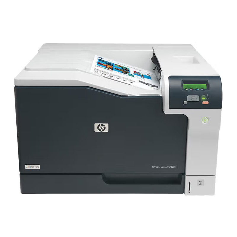 HP/惠普 激光打印机Color LaserJet Professional CP5225dn Color LaserJet Professional CP5225dn CE712A A3/彩色/打印/20-20PPM/双面/网络/月负荷7.5万页 适用耗材：黑色硒鼓CE740A(7000页) 青色硒鼓CE741A(7300页) 黄色硒鼓CE742A(7300页) 品红色硒鼓CE743A(7300页) 单位:个