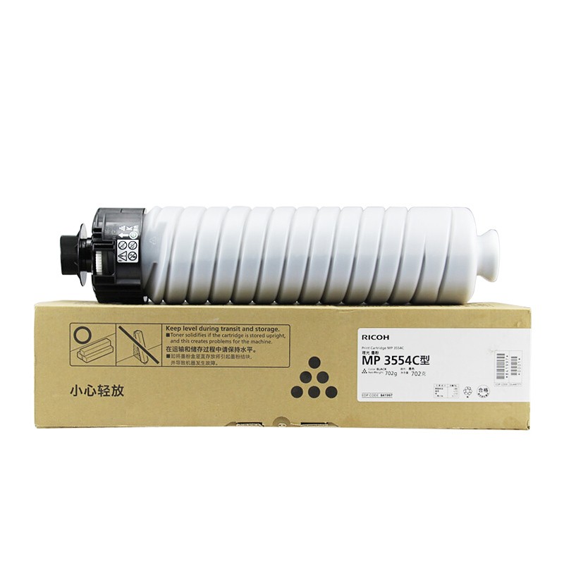 RICOH/理光 墨粉盒MP3554C型 842174 黑色/2.4万页/702g 适用机型：MP2554SP/MP3054SP/MP3554SP/MP2555SP/MP3055SP/MP3555SP/IM2500/IM3000/IM3500 单位:个