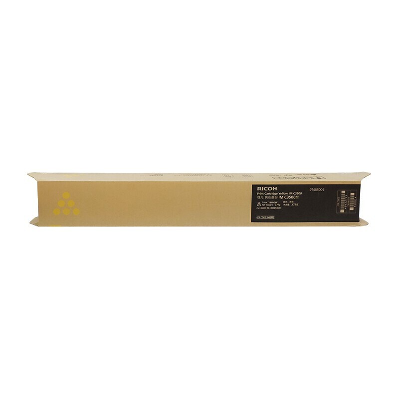 RICOH/理光 墨粉盒IMC3500型 842272 黄色/1.9万页/350g 适用机型：IMC3000/IMC3500 单位:个