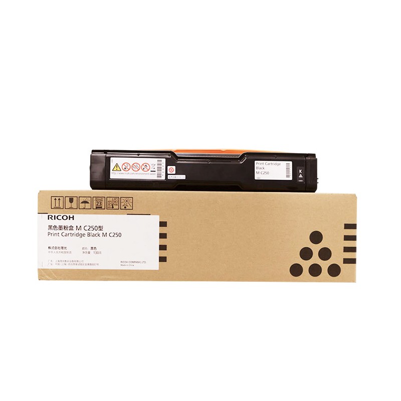 RICOH/理光 墨粉MC250型 408360 黑色/2300页/鼓粉一体 适用机型：MC250FWB/PC300W 单位:个