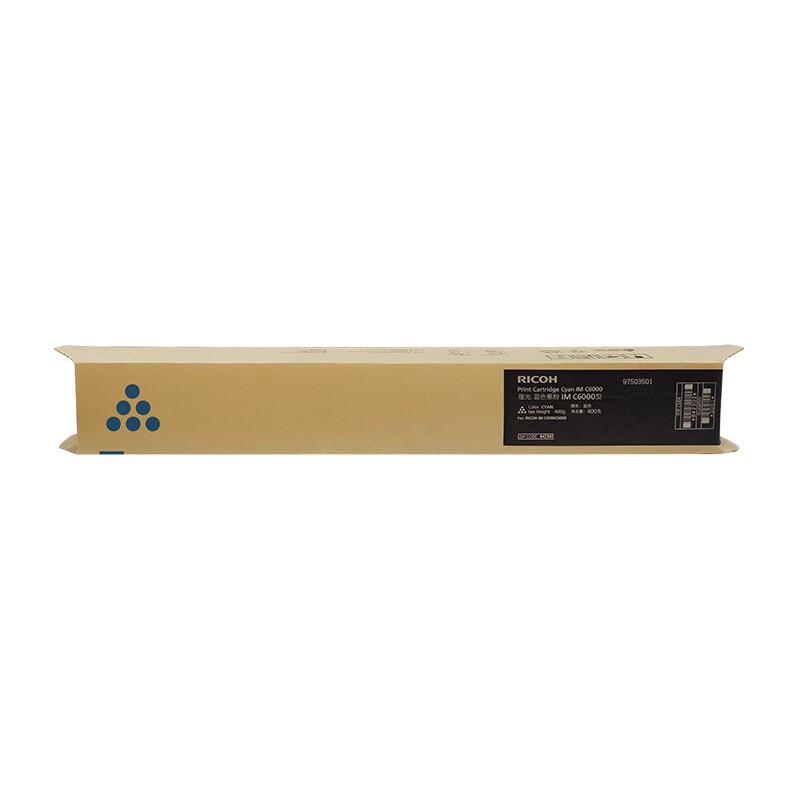 RICOH/理光 墨粉盒IMC6000型 842302 蓝色/2.25万页/437g 适用机型：IMC4500/IMC6000 单位:个