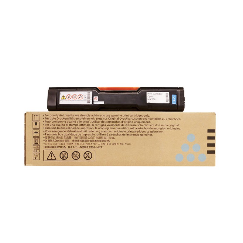 RICOH/理光 墨粉MC250型 408361 蓝色/2300页/鼓粉一体 适用机型：MC250FWB/PC300W 单位:个