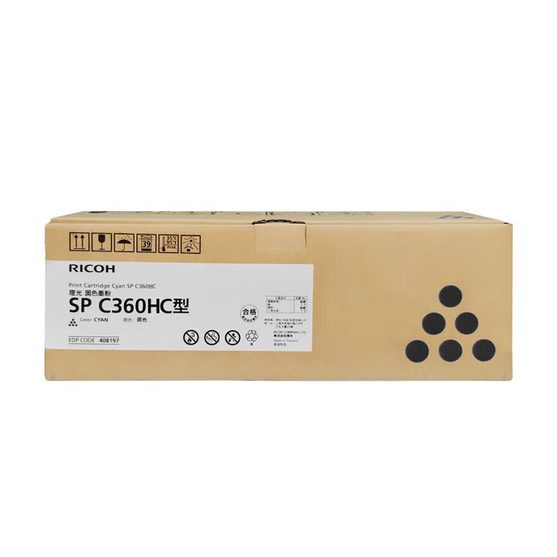 RICOH/理光 墨粉盒SPC360HC型 408192 黑色/7000页 适用机型：SPC360DNw/SPC360SFNw 单位:个