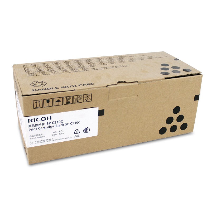 RICOH/理光 墨粉盒SPC310C 406340 黑色/2500页/鼓粉一体 适用机型：SPC231SF/SPC312DN/SPC242DN/SPC242SF/SPC340DN 单位:个