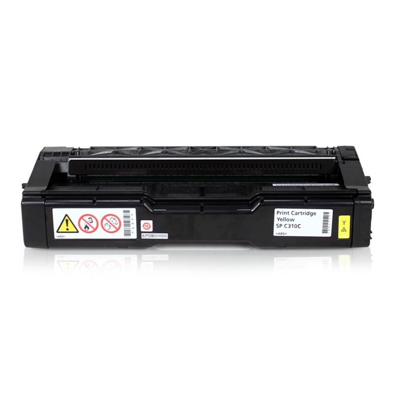 RICOH/理光 墨粉盒SPC310C 406343 黄色/2500页/鼓粉一体 适用机型：SPC231SF/SPC312DN/SPC242DN/SPC242SF/SPC340DN 单位:个