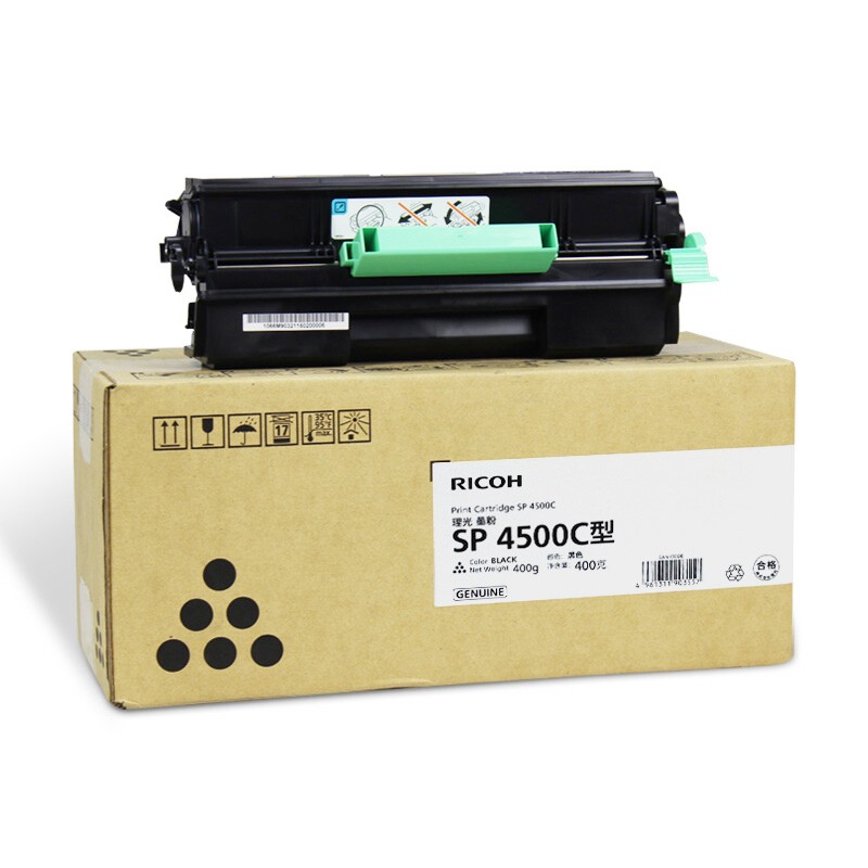 RICOH/理光 墨粉盒SP4500C 407320 黑色/6000页 适用机型：SP3600DN/SP3610SF/SP4510DN/SP4510SF 单位:个