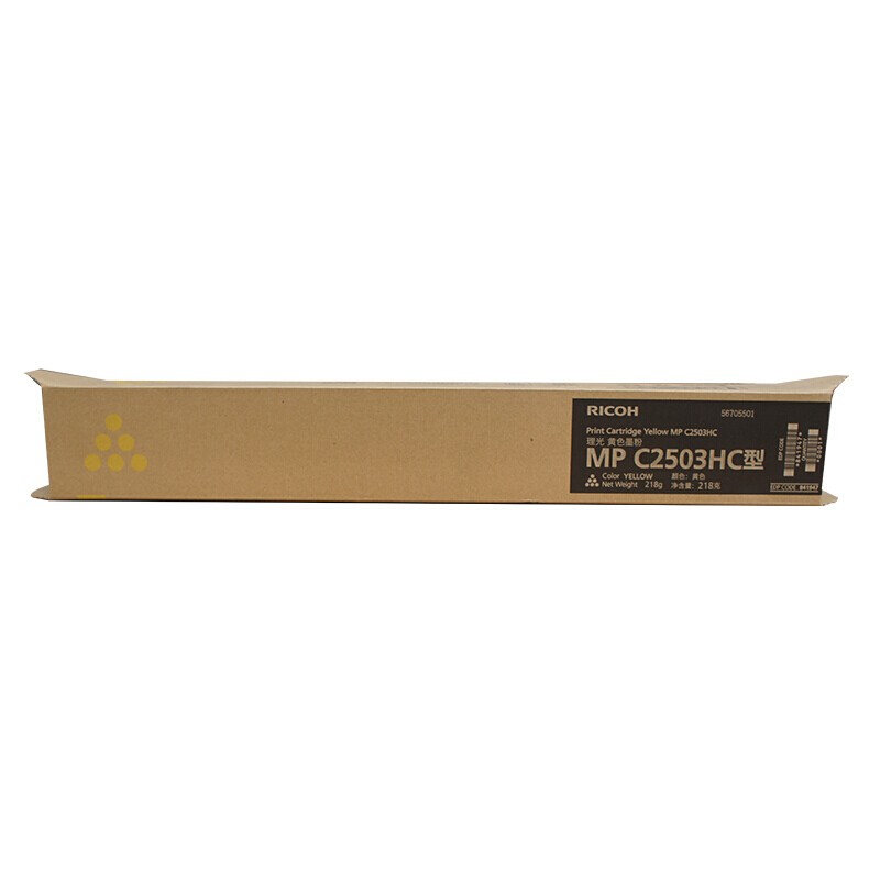 RICOH/理光 墨粉盒MPC2503HC型 841947 黄色/9500页/202g 适用机型：MPC2003SP/MPC2503SP/MPC2004SP/MPC2504SP/MPC2004exSP/MPC2504exSP/MPC2011sp 单位:个