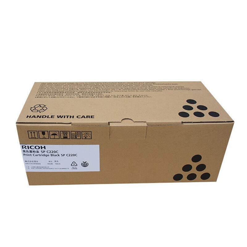 RICOH/理光 墨粉盒SPC220C 406207 黑色/2300页/鼓粉一体 适用机型：SPC220/SPC220N/SPC222DN/SPC220S/SPC221SF/SPC240DN/SPC221S 单位:个