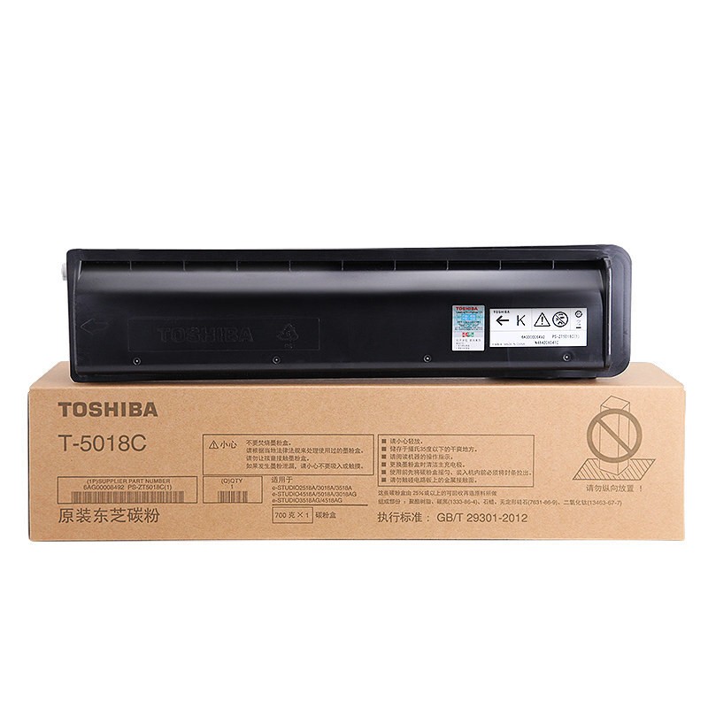 TOSHIBA/东芝 碳粉盒 PS-ZT5018C 黑色/4.39万页 适用机型：e2518A/3018A/3518A/4518A//5018A/3018AG/3518AG/4518AG/2618A/3118A/3618A/4618A/5118A/3118AG/3618AG/4618AG 单位:个