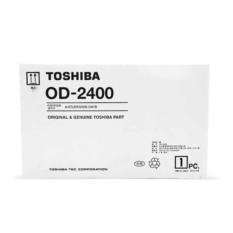 TOSHIBA/东芝 硒鼓 OD-2400 黑色/鼓粉分离/1.2万页 适用机型：eS240/241 单位:个