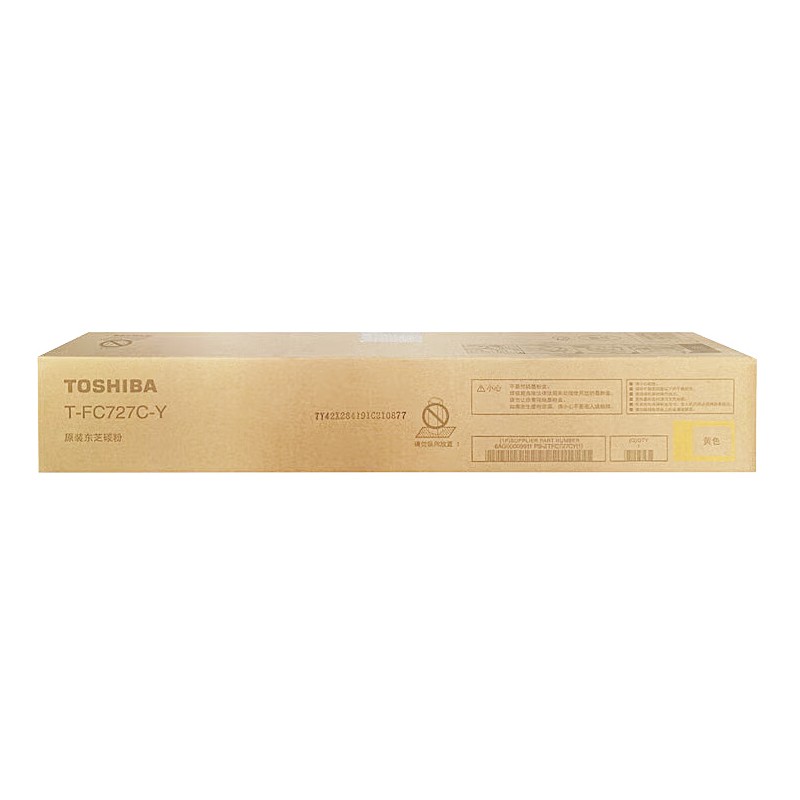 TOSHIBA/东芝 碳粉盒 PS-ZTFC727CY 黄色/3.92万页 适用机型：e-STUDIO6527AC/7527AC 单位:个