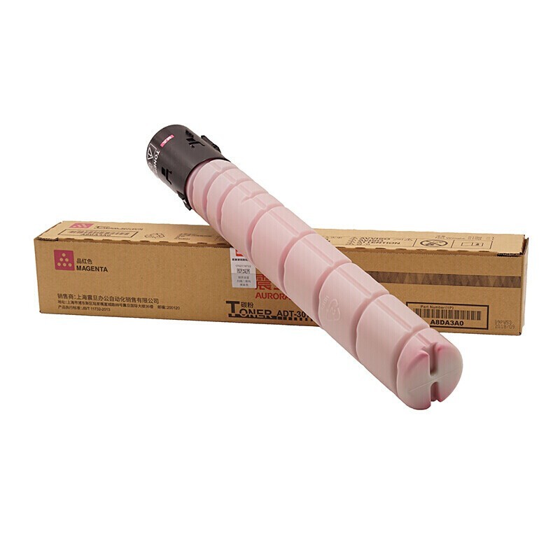 AURORA/震旦 复印碳粉 ADT-307M 品红色/2.6万页 单位:个