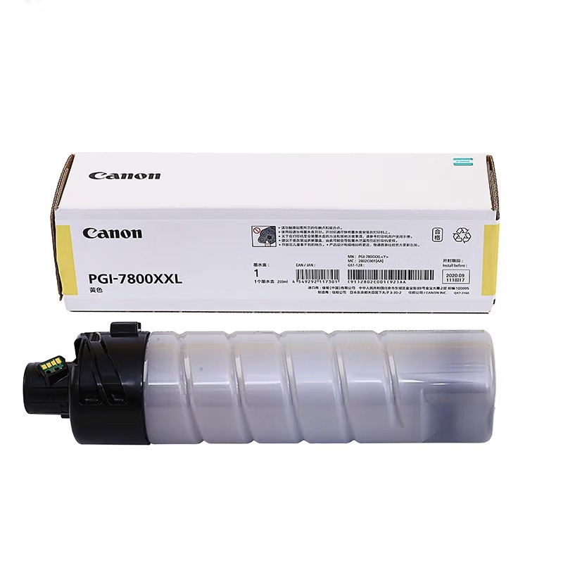 CANON/佳能 墨水 PGI-7800XXL Y 黄色/1.65万页 适用机型：WG7850/WG7840 单位:个