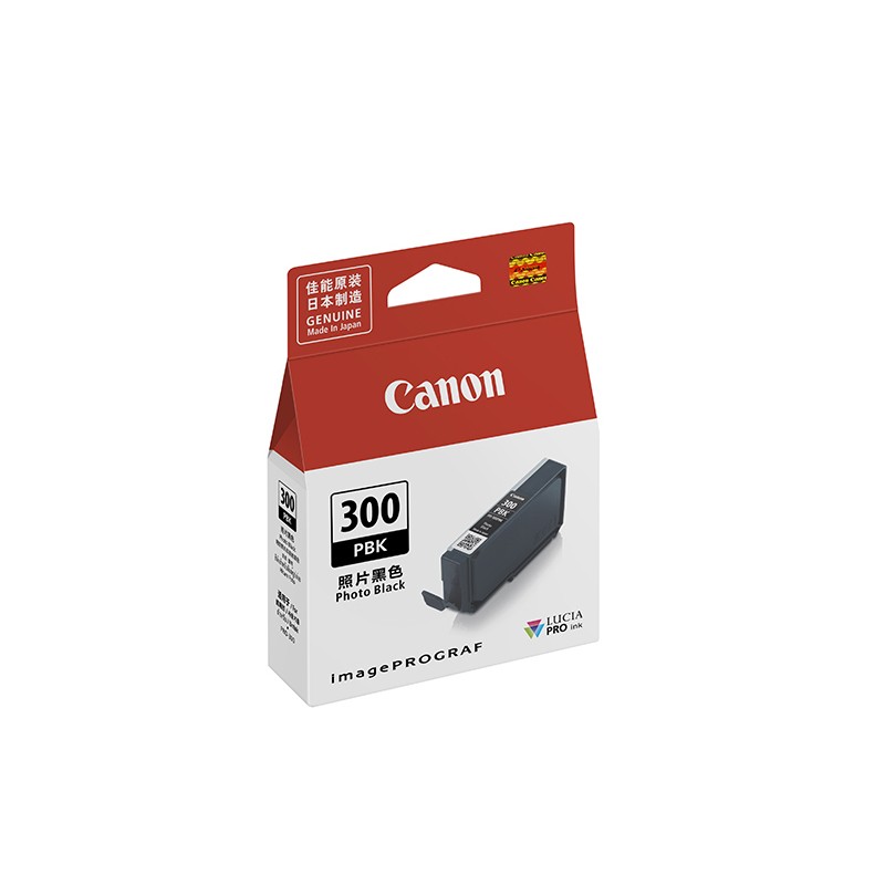 CANON/佳能 墨盒 PFI-300PBK 照片黑色 适用机型：PRO-300 单位:个
