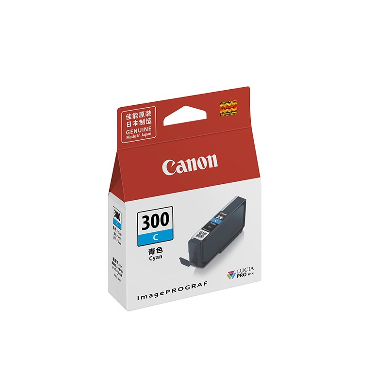 CANON/佳能 墨盒 PFI-300C 青色 适用机型：PRO-300 单位:个