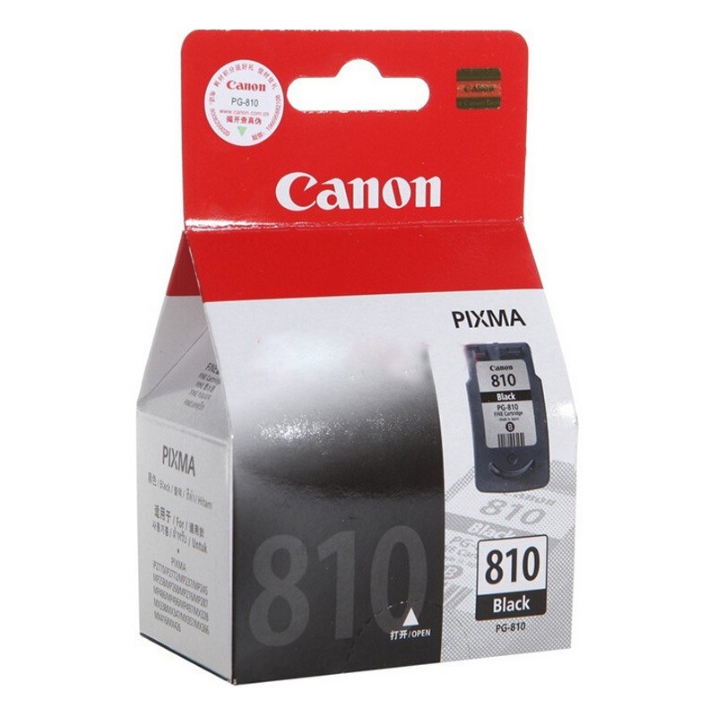 CANON/佳能 墨盒 PG-810 黑色/220页 适用机型：MP496/MP486/MP276/MP268/MP245/MX338/MP258/MX328 单位:个