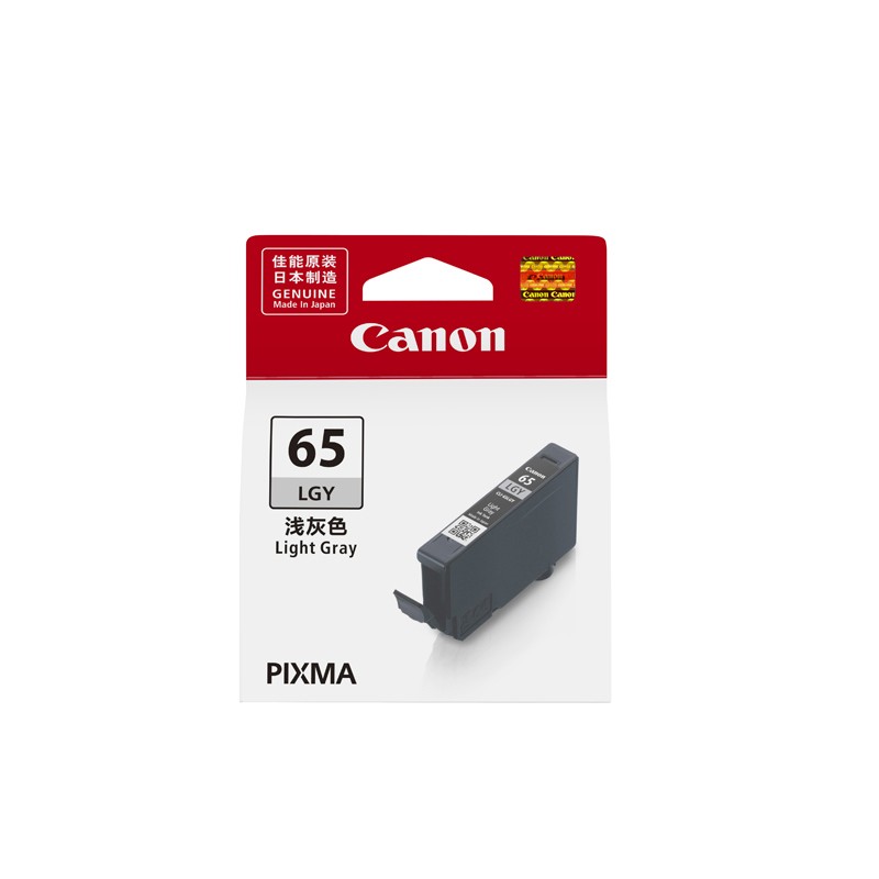 CANON/佳能 墨盒 CLI-65LGY 12.6ml/浅灰色 适用机型：PRO-200/PRO-200S 单位:个