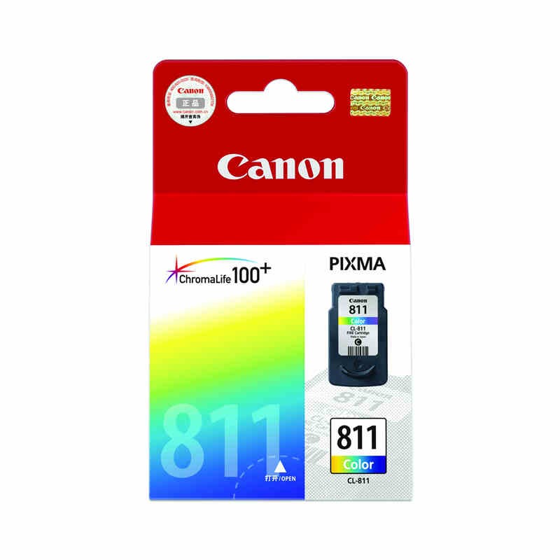 CANON/佳能 墨盒 CL-811 彩色/240页 适用机型：MP496/MP486/MP276/MP268/MP245/MX338/MP258/MX328 单位:个