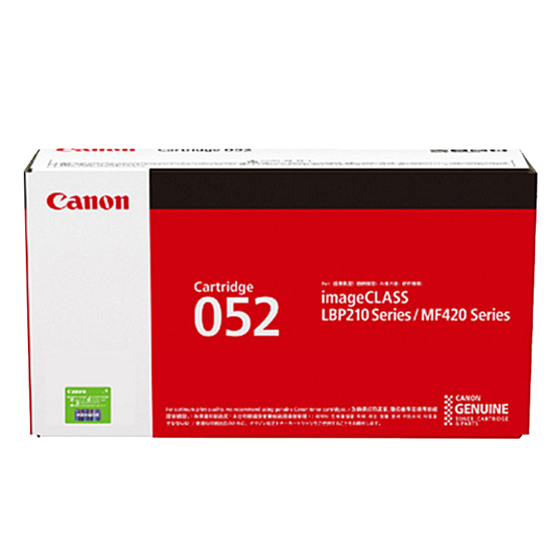 CANON/佳能 硒鼓 CRG-052 黑色/3100页 适用机型：LBP211dn/LBP213dn/LBP214dw/MF423dw/MF426dw 单位:个