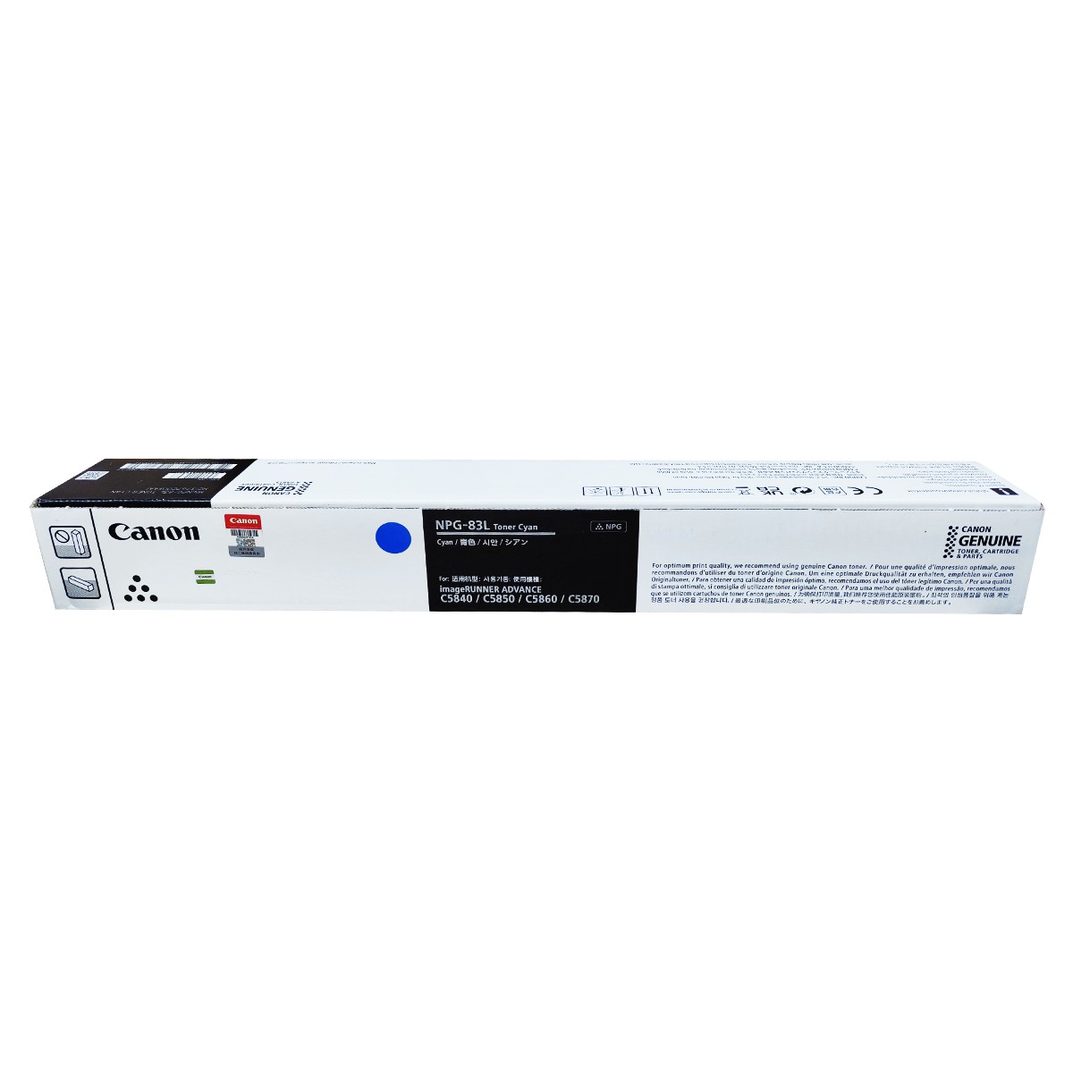 CANON/佳能 墨粉 NPG-83L TONER C 青色经济装/2.6万页 适用机型：iR-ADVDXC5870/iR-ADVDXC5860/iR-ADVDXC5850/iR-ADVDXC5840 单位:个
