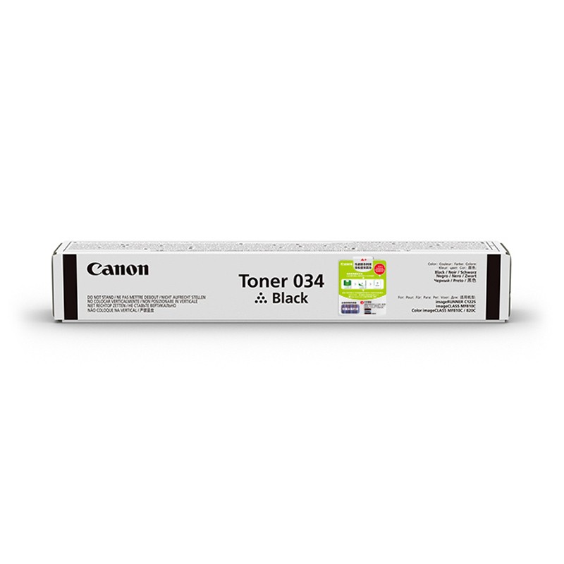 CANON/佳能 墨粉 CRG-034TNBK 黑色/1.2万页 适用机型：MF810Cdn 单位:个
