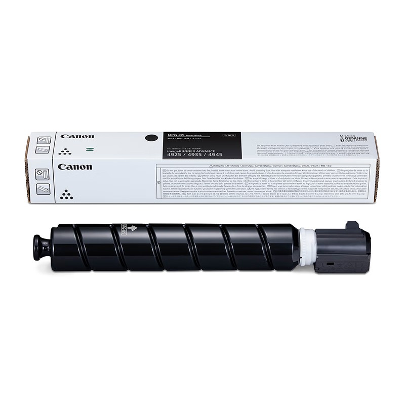 CANON/佳能 墨粉 NPG-89 TONER BK 4.45万页 适用机型：iR-ADV DX 4925/iR-ADV DX 4935/iR-ADV DX 4945 单位:个