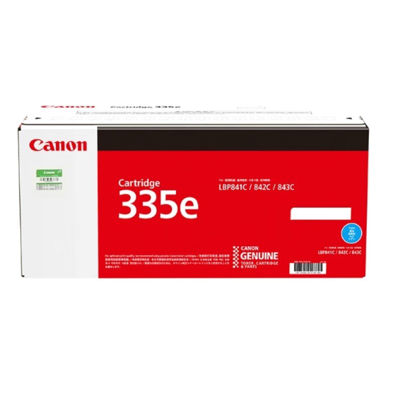 CANON/佳能 硒鼓 CRG-335EC 青色/7400页 适用机型：LBP841Cdn/LBP843Cx 单位:个