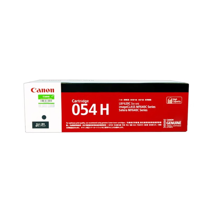 CANON/佳能 硒鼓 CRG-054HBK 黑色/3100页 适用机型：MF645Cx/MF643Cdw/MF641Cw/LBP623Cdw/LBP623Cdn/LBP621Cw 单位:个